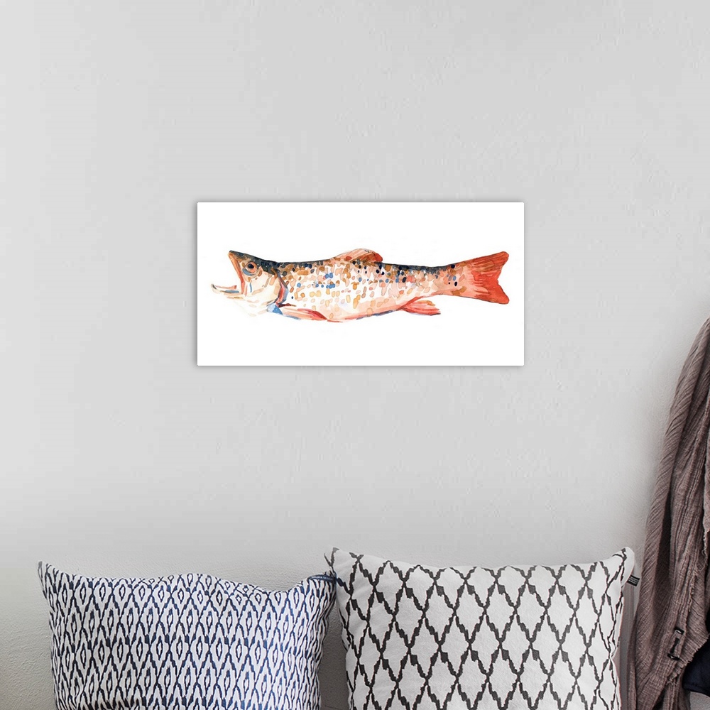 A bohemian room featuring Freckled Trout I