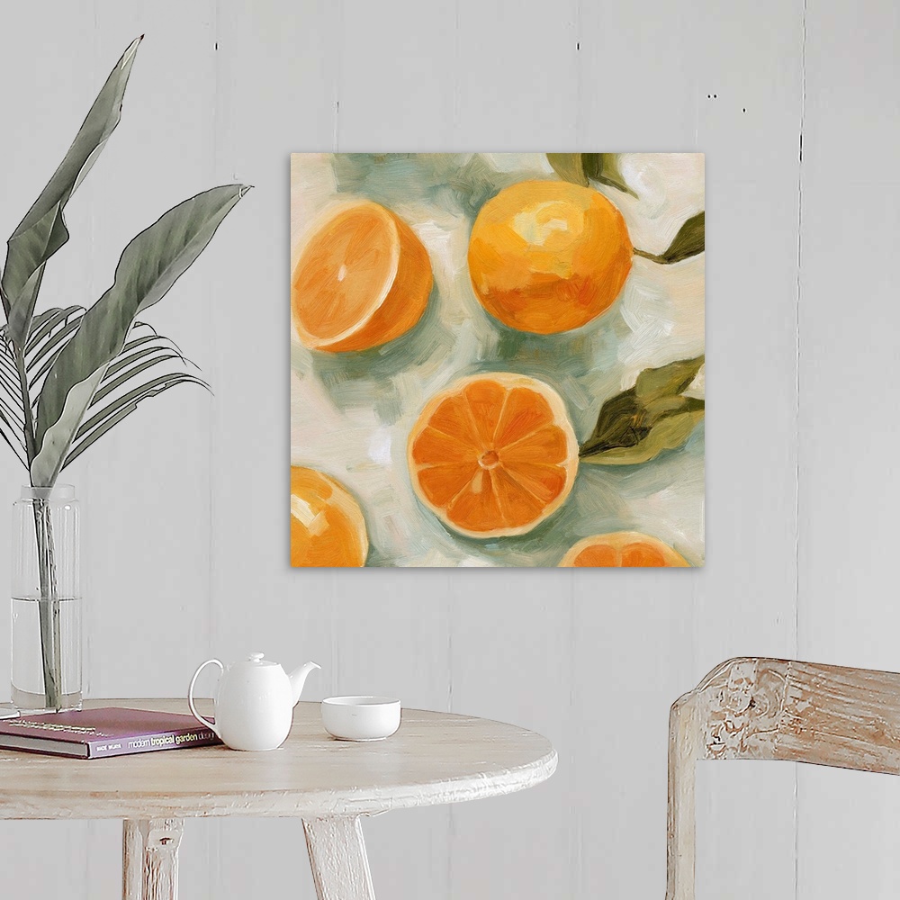A farmhouse room featuring Fresh Citrus I