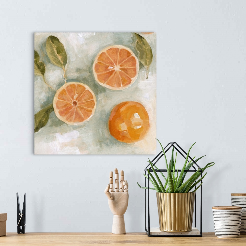 A bohemian room featuring Fresh Citrus III
