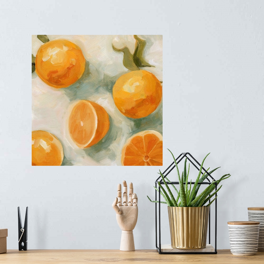 A bohemian room featuring Fresh Citrus IV