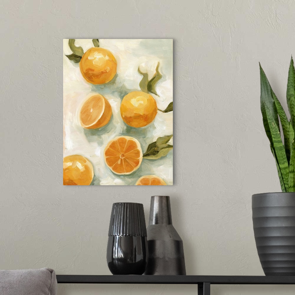 A modern room featuring Fresh Citrus V