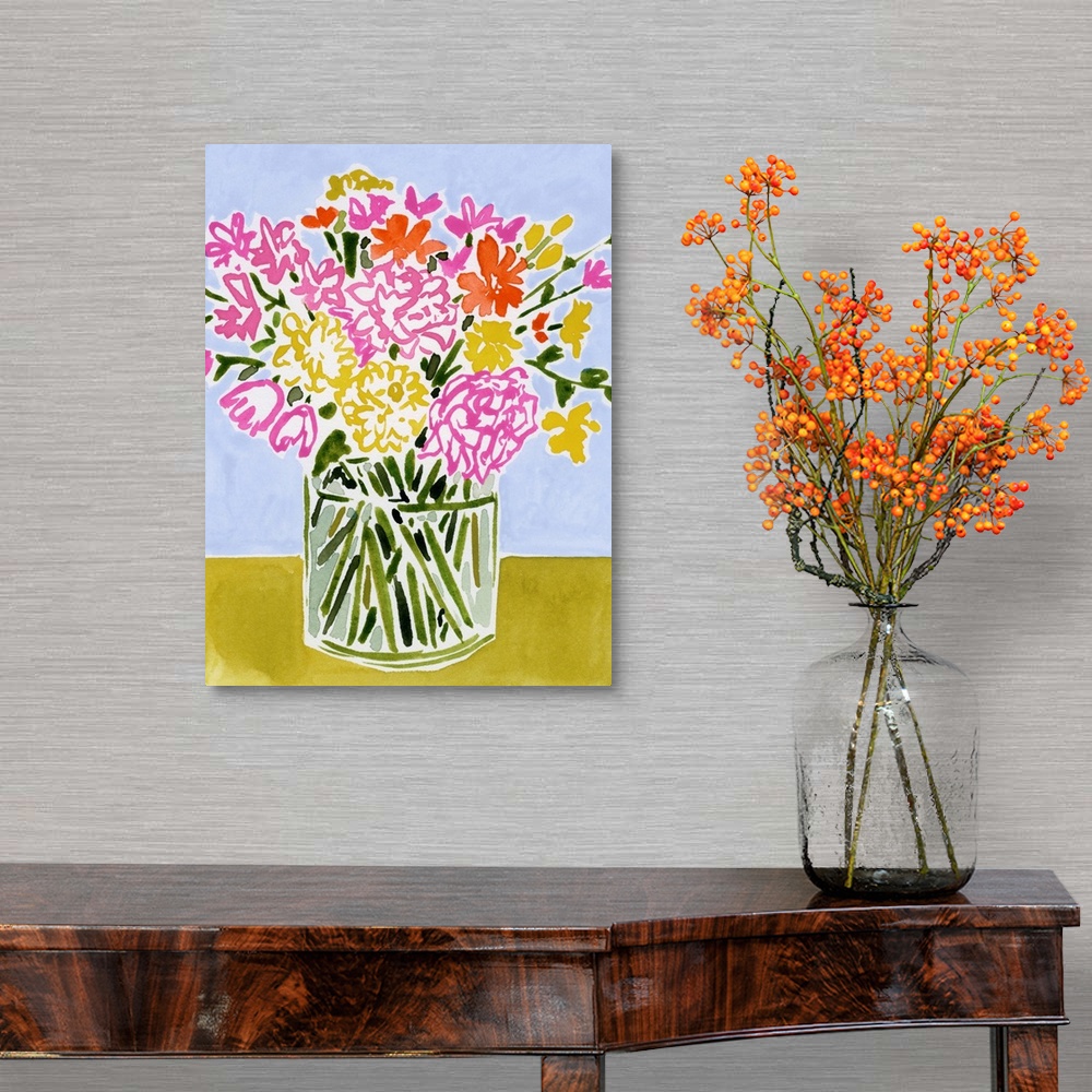 A traditional room featuring Fresh Flower Assortment I