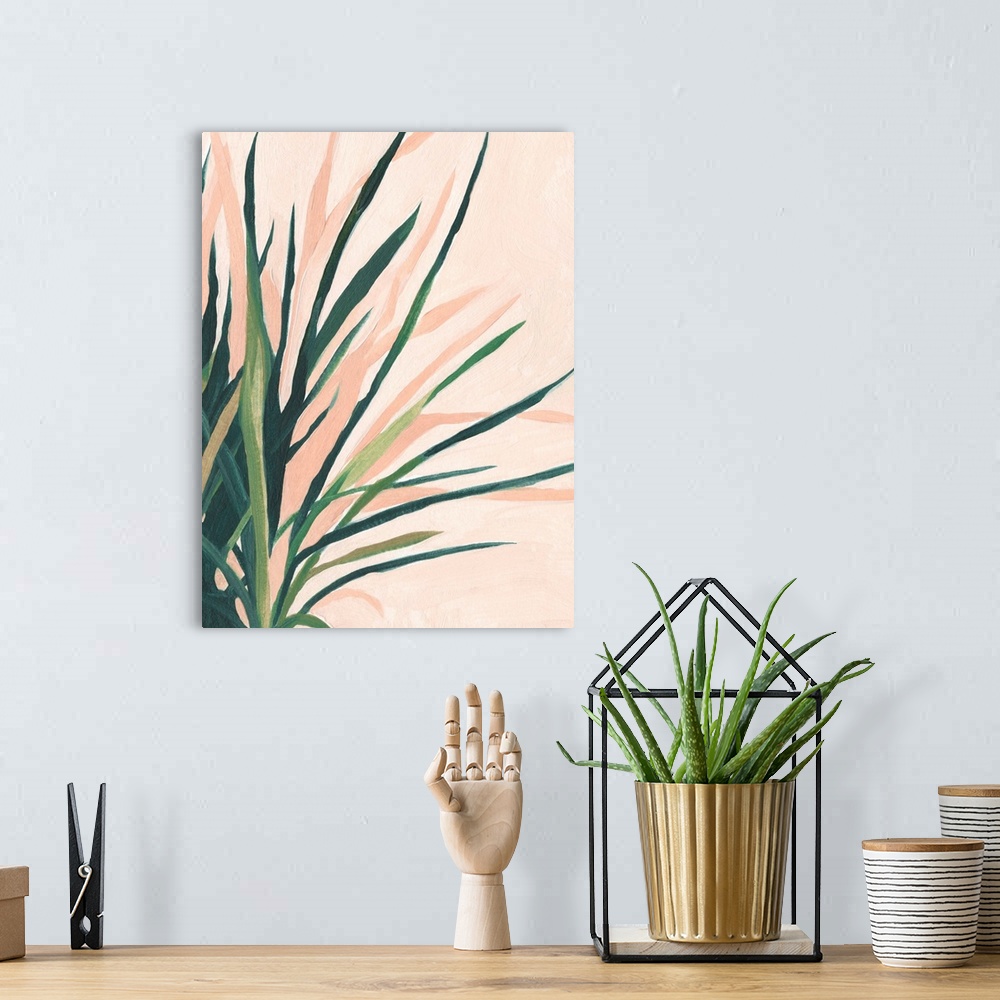 A bohemian room featuring Frond Impression II