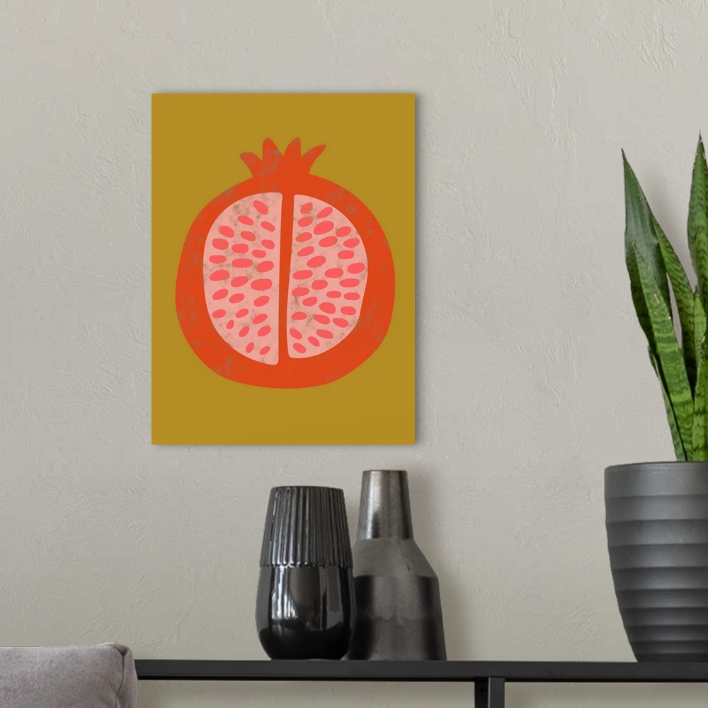 A modern room featuring Fruit Party VI