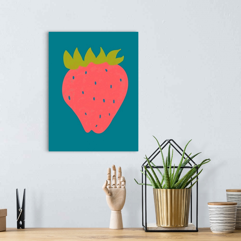 A bohemian room featuring Fruit Party VII