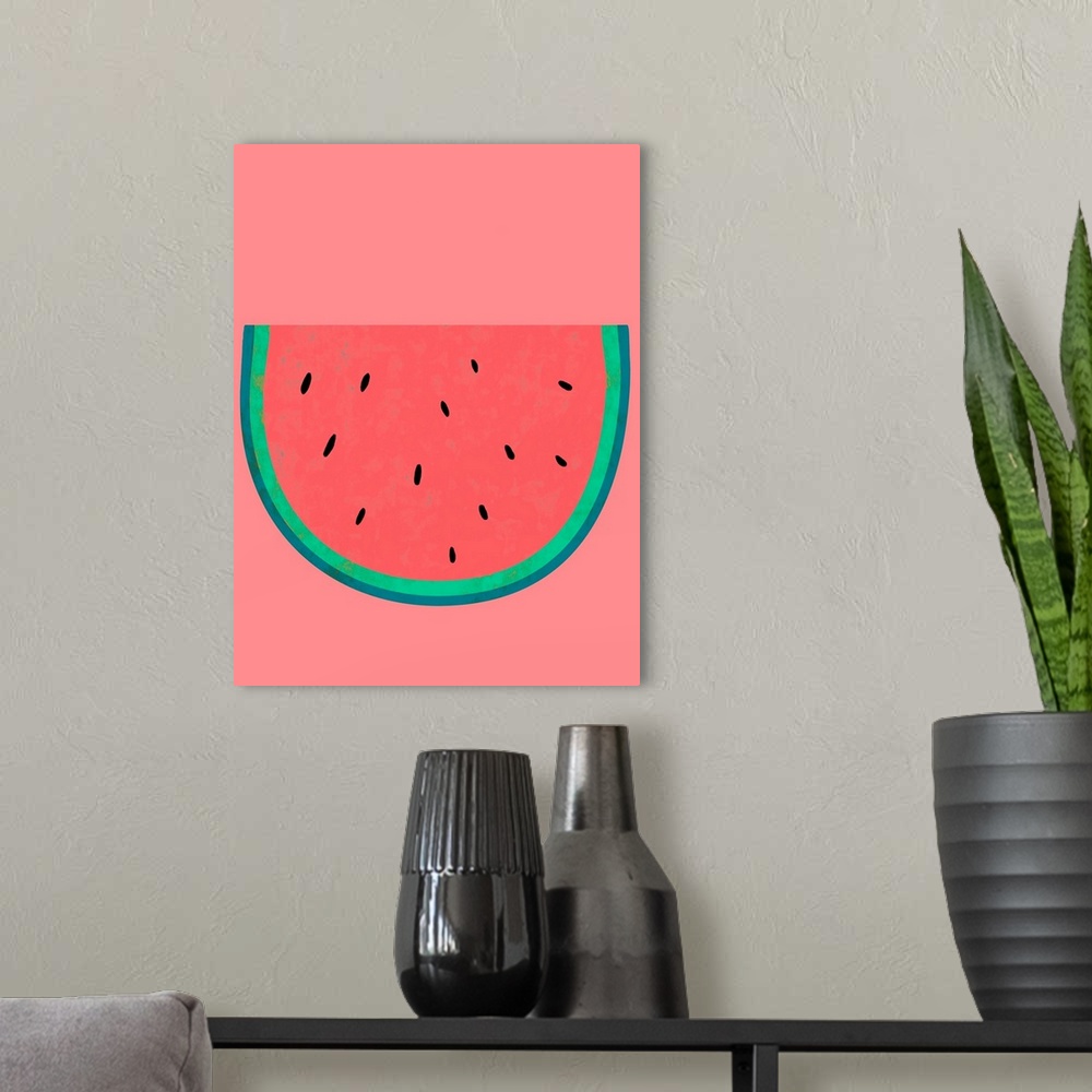 A modern room featuring Fruit Party VIII