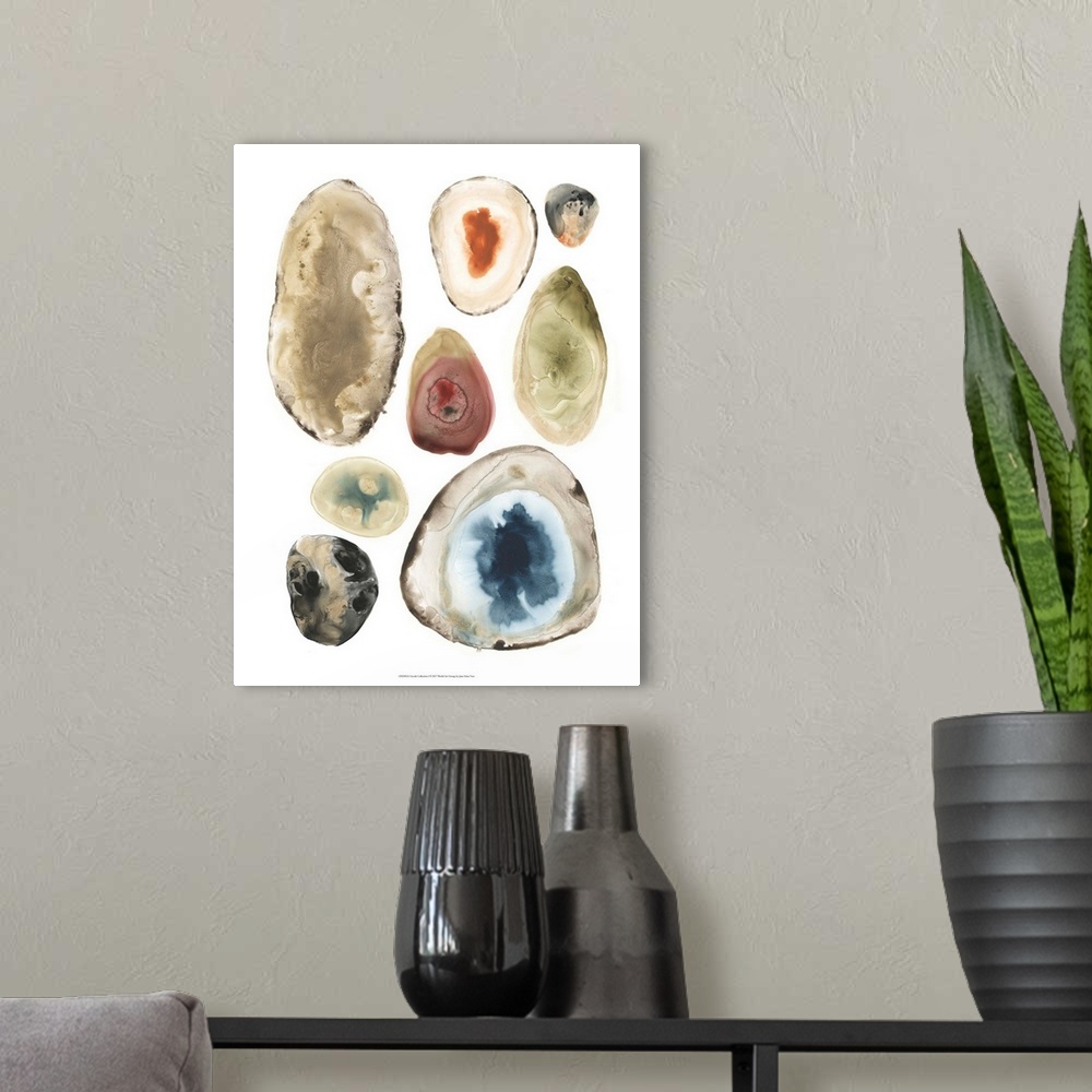 A modern room featuring Geode Collection I