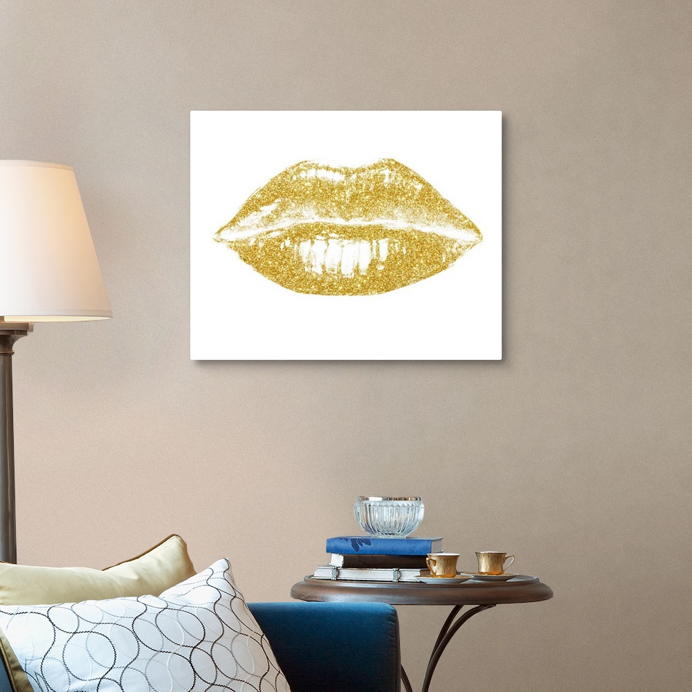 A traditional room featuring Glitter Lips II