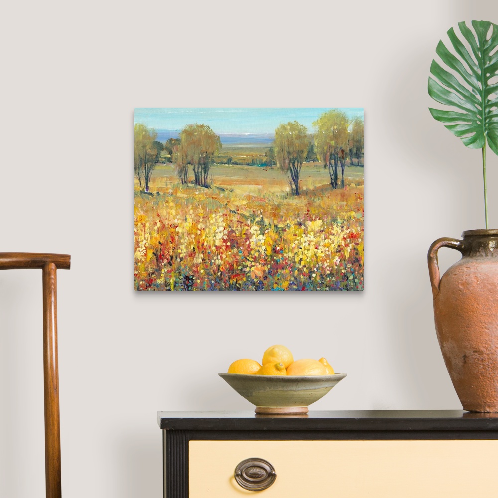 A traditional room featuring Golden Fields II
