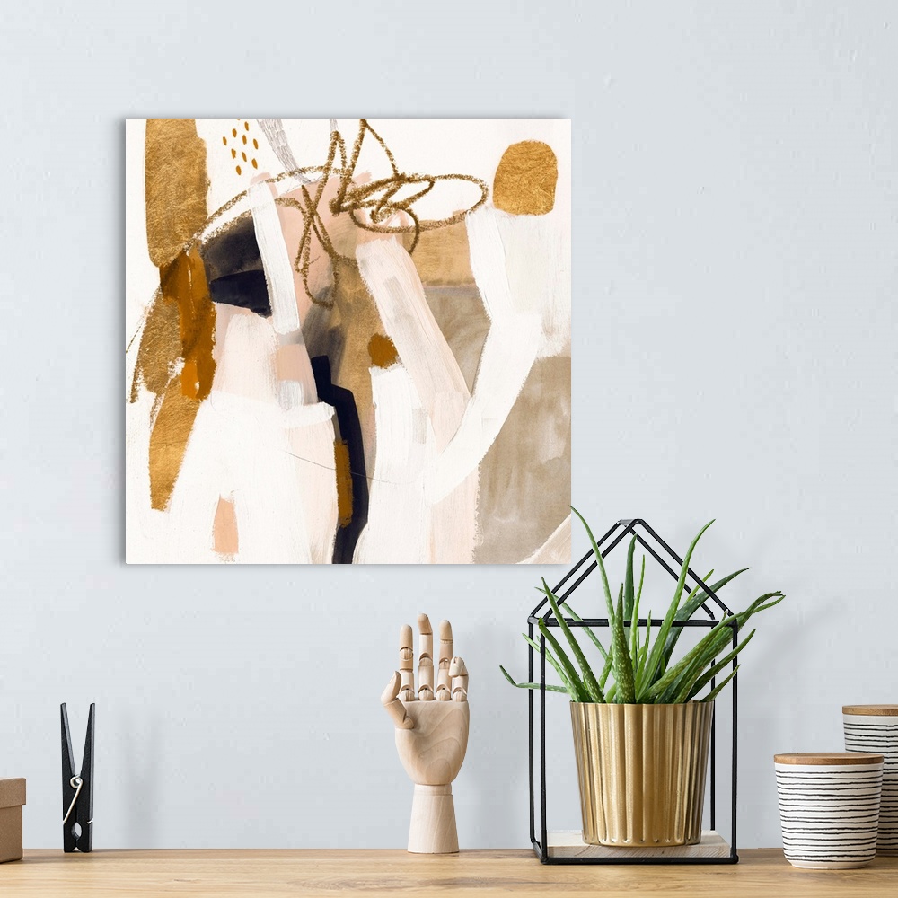 A bohemian room featuring Golden Scatter IV