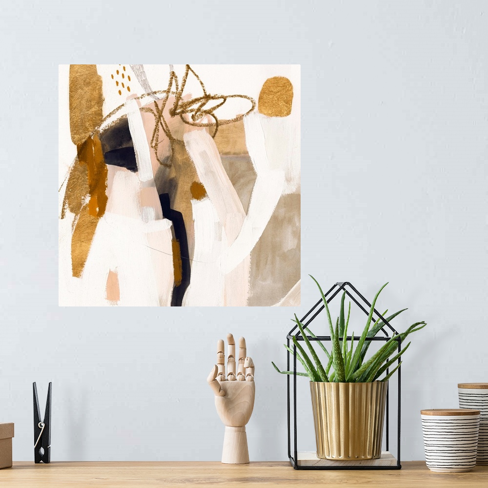 A bohemian room featuring Golden Scatter IV