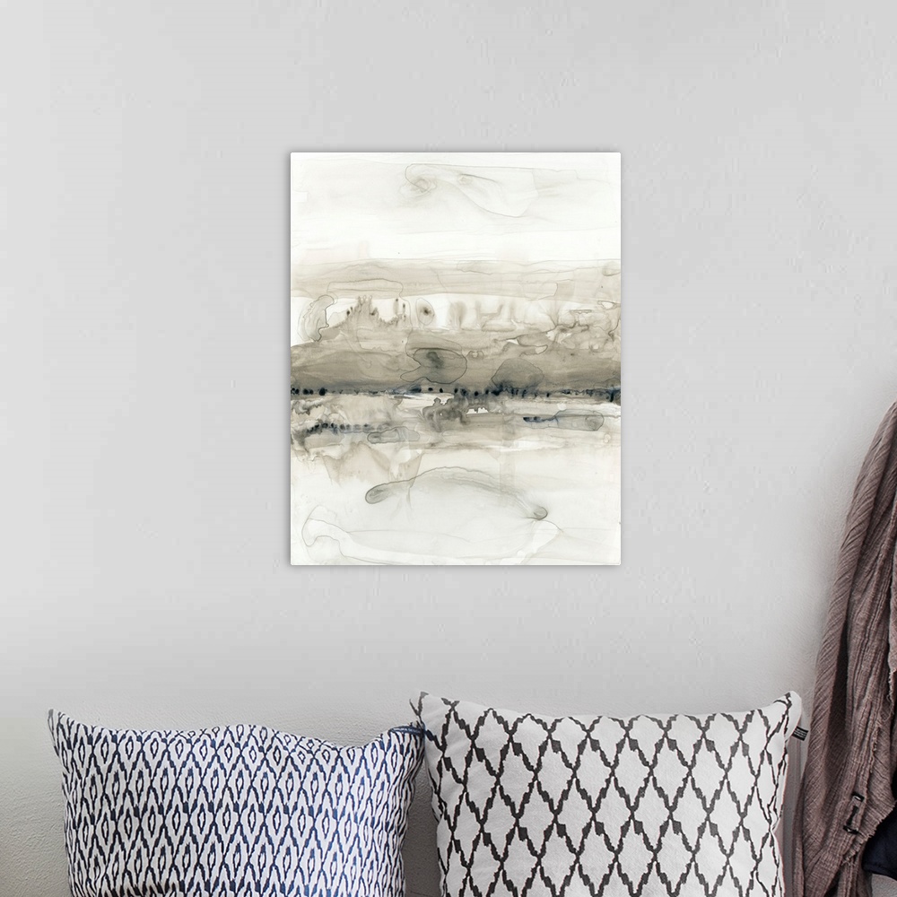 A bohemian room featuring Grey On The Horizon I
