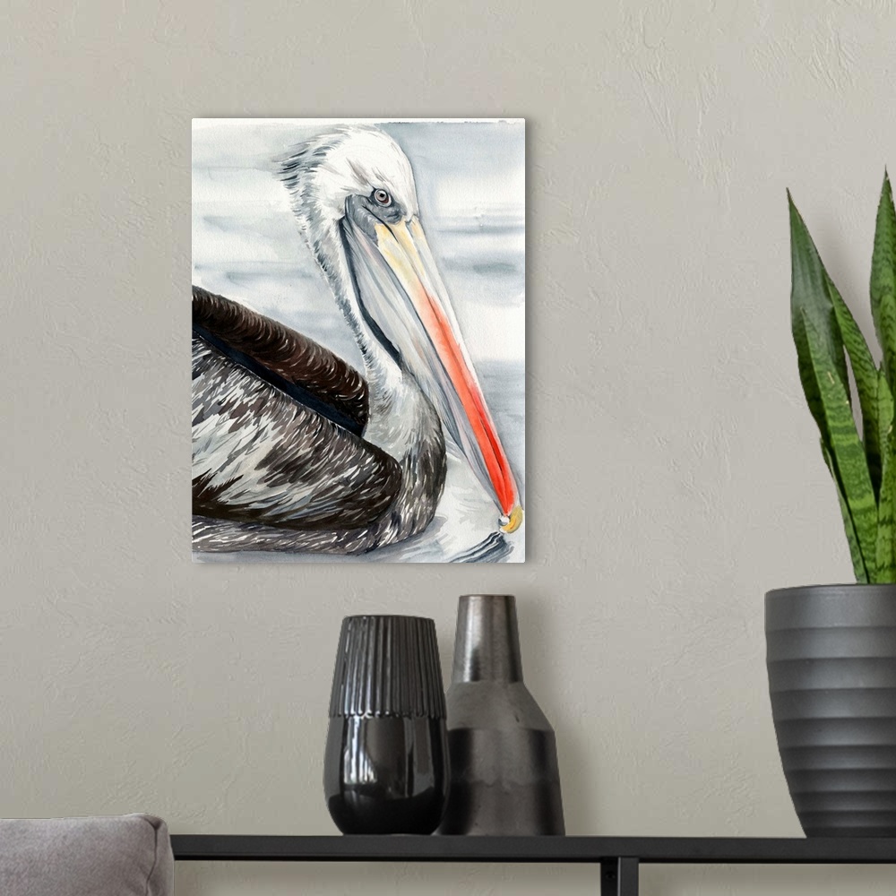 A modern room featuring Grey Pelican I