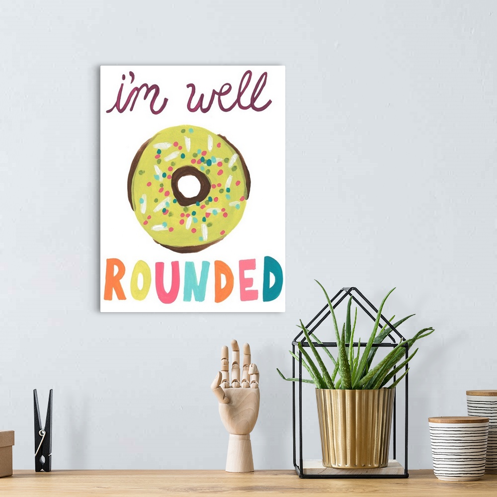 A bohemian room featuring Happy Donuts II