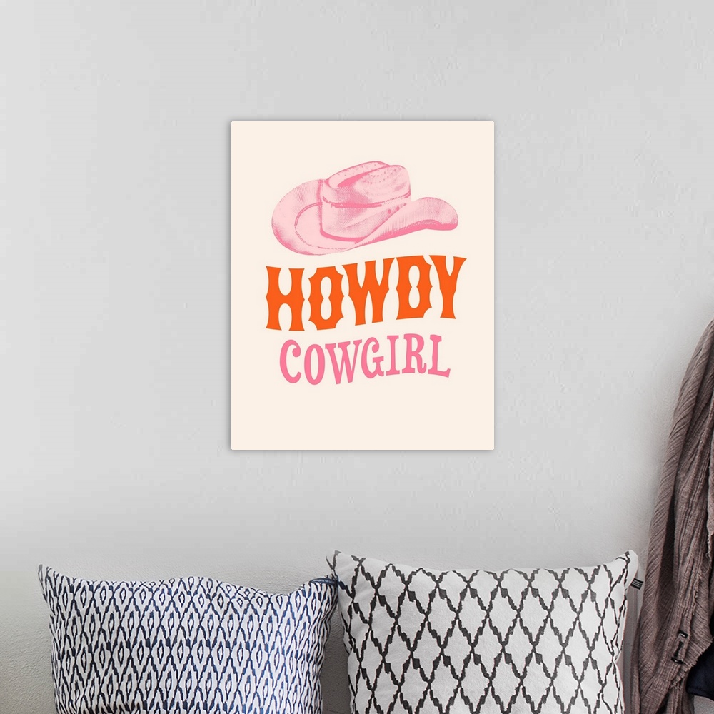 A bohemian room featuring Howdy Cowgirl IV