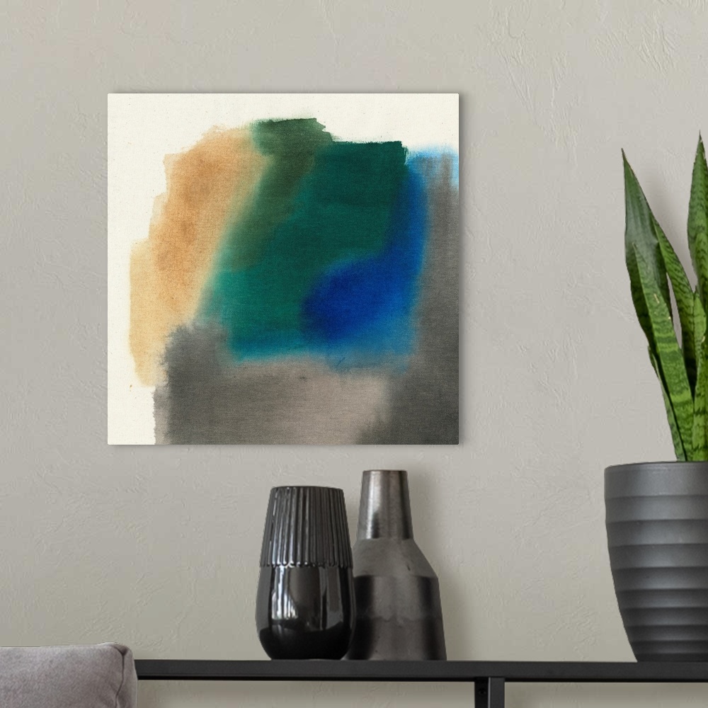 A modern room featuring Infused Abstract I