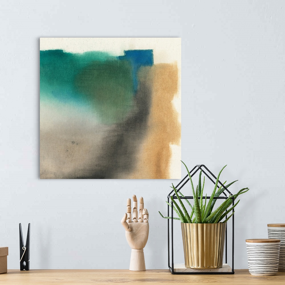 A bohemian room featuring Infused Abstract II