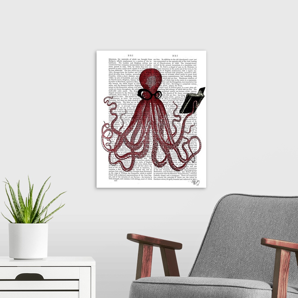 A modern room featuring Intelligent Octopus