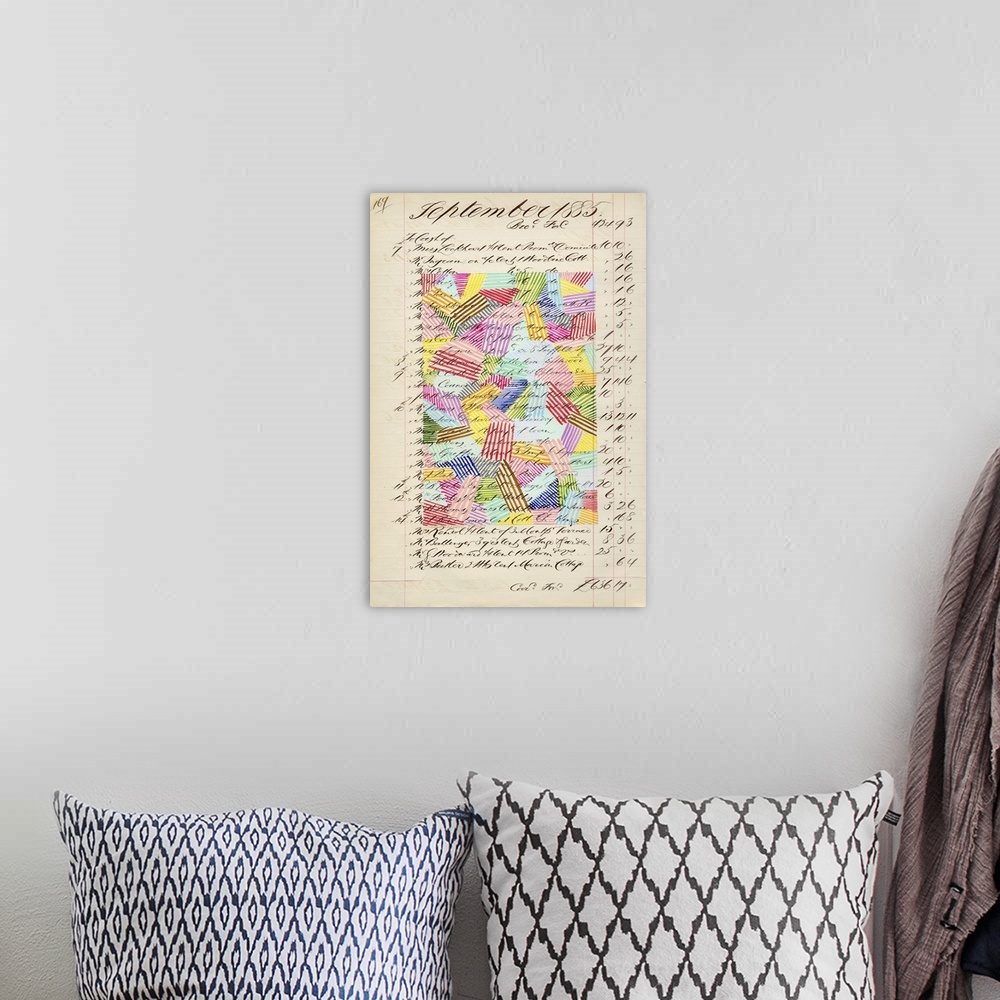 A bohemian room featuring Journal Sketches XVII