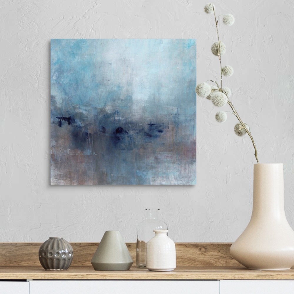 A farmhouse room featuring Kinetic Abstract II