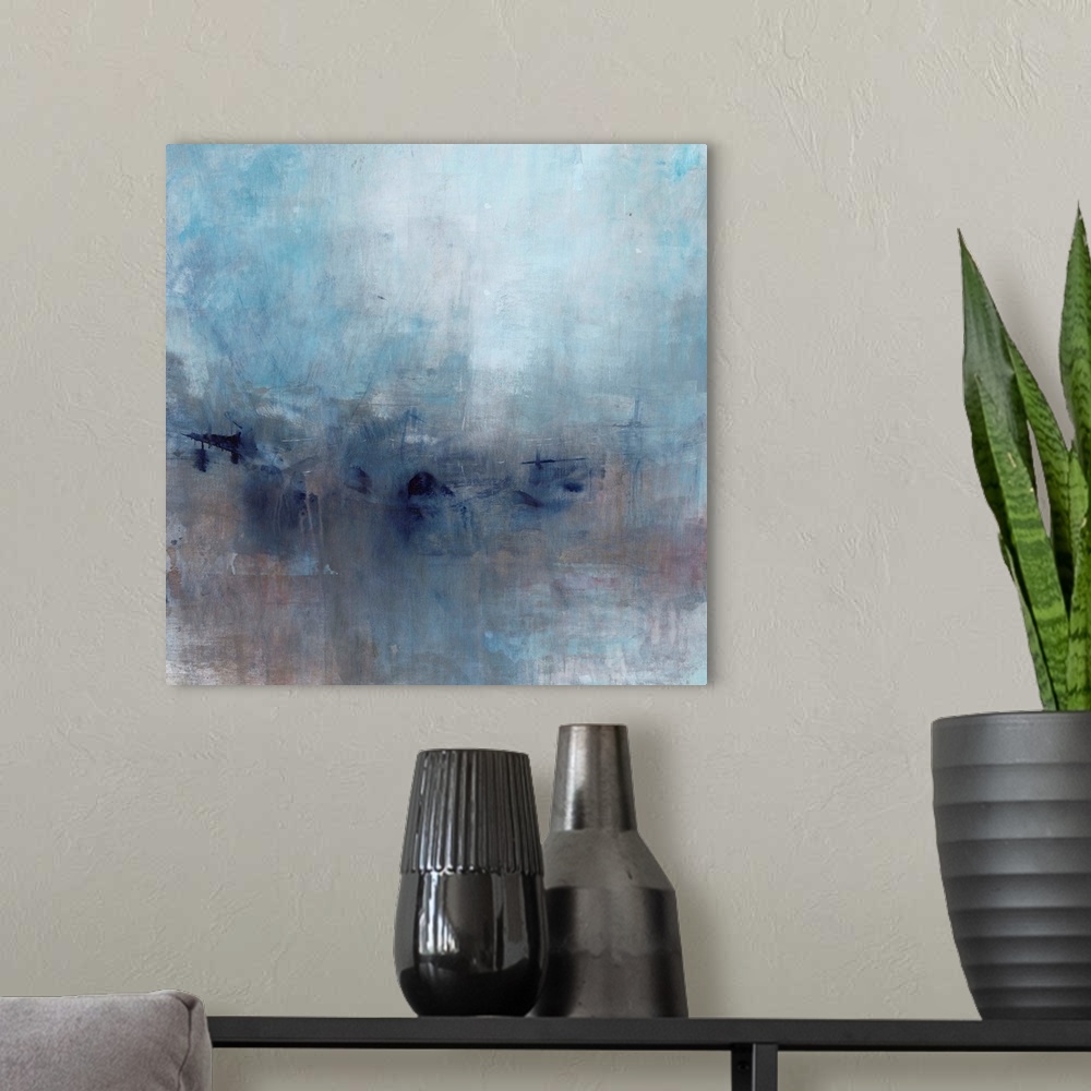A modern room featuring Kinetic Abstract II