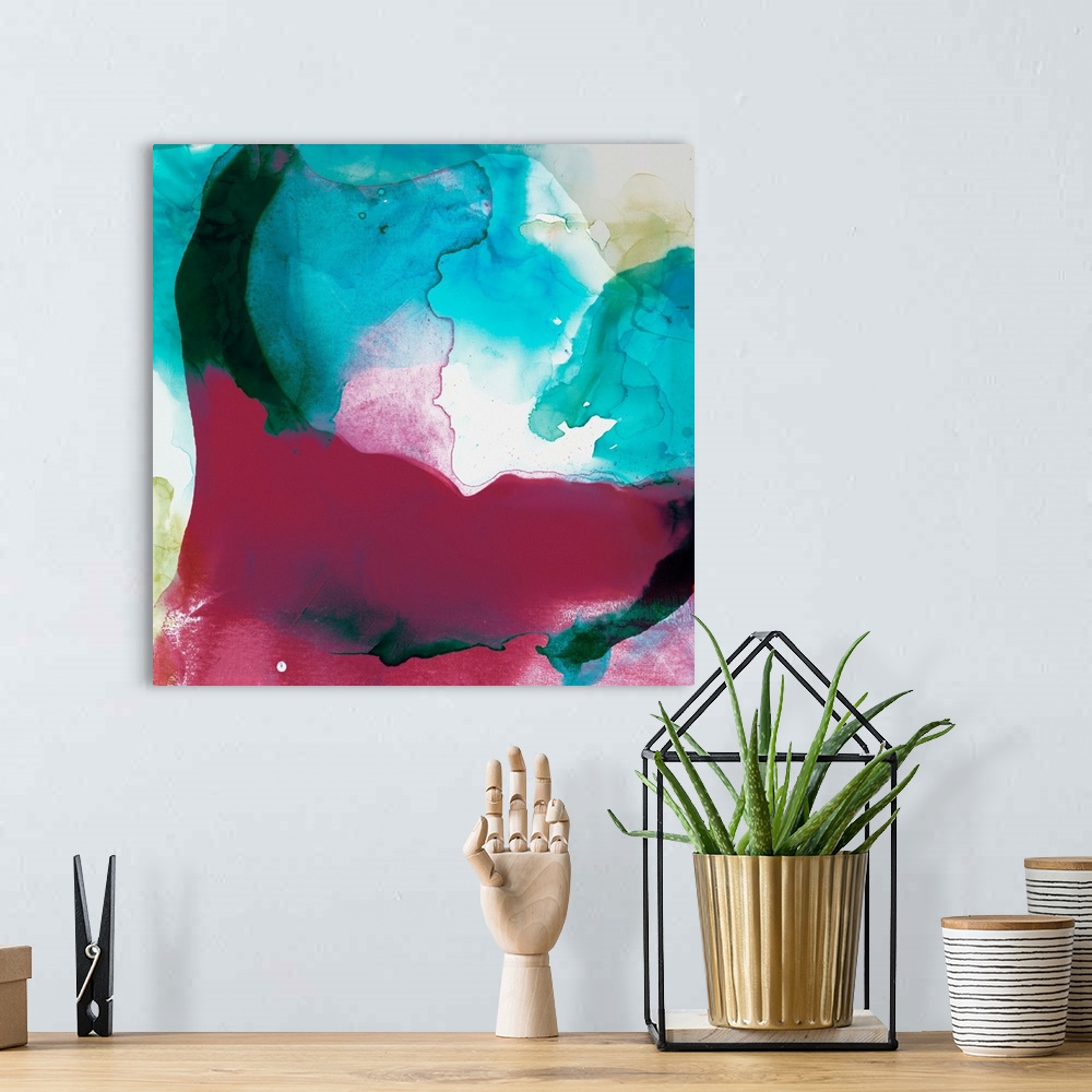 A bohemian room featuring LA Abstract I