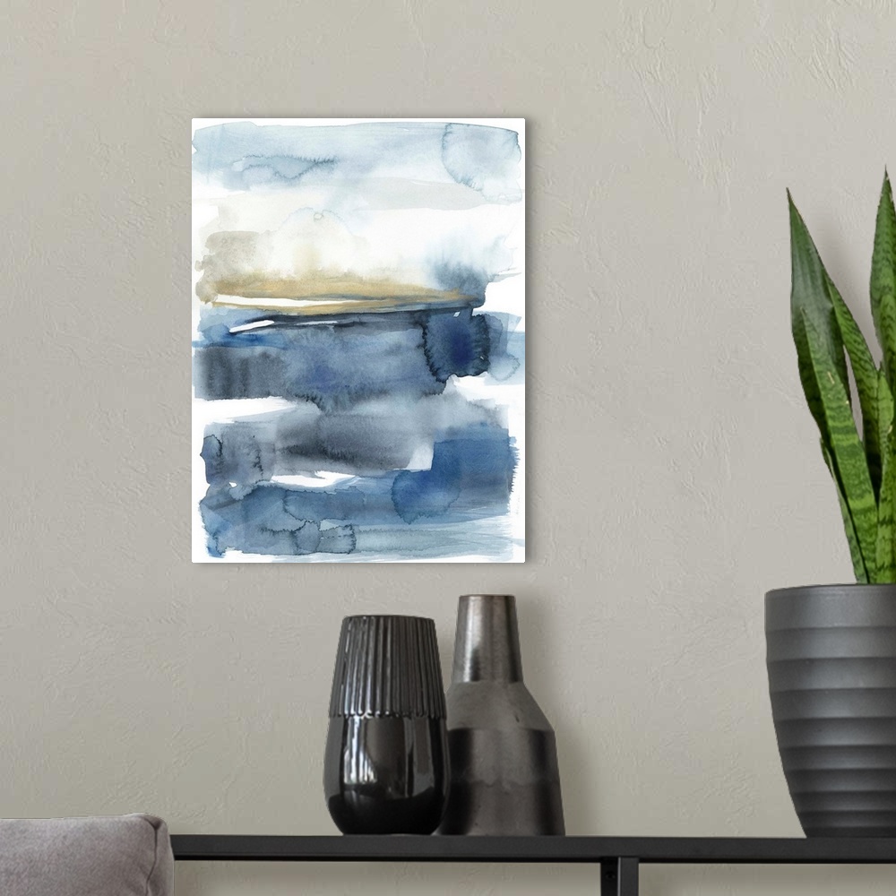 A modern room featuring Light In The Clouds II