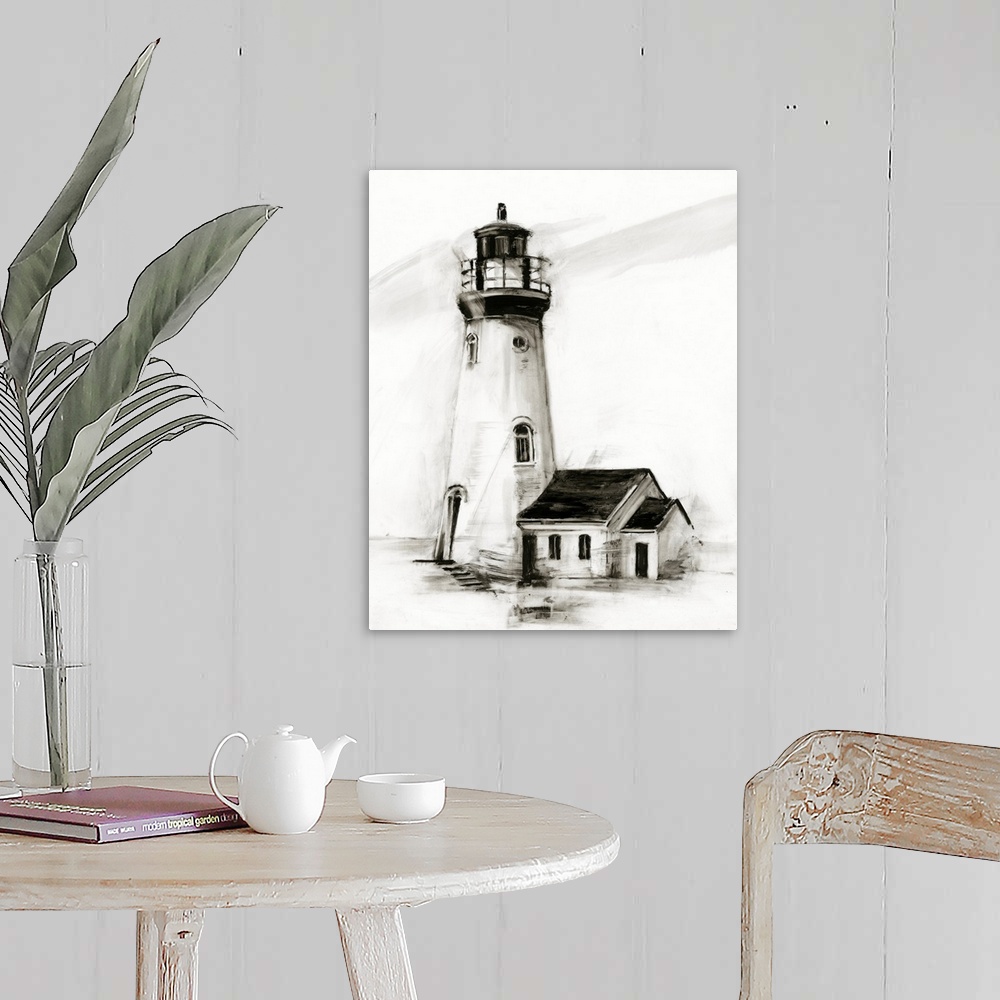 A farmhouse room featuring Lighthouse Study I