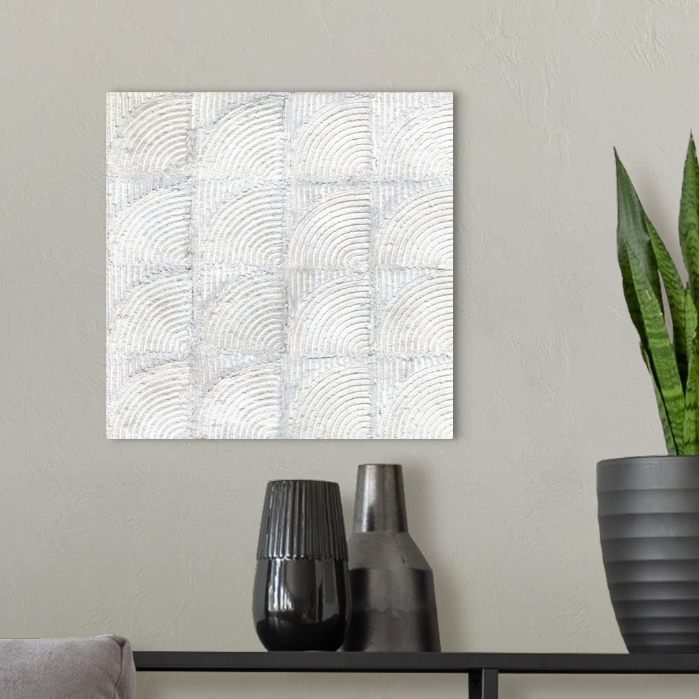 A modern room featuring Lithic Tiles II
