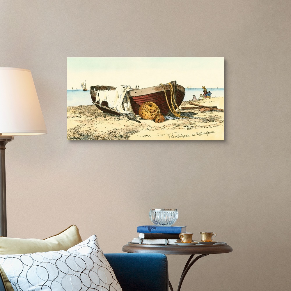 A traditional room featuring Lobster Boat