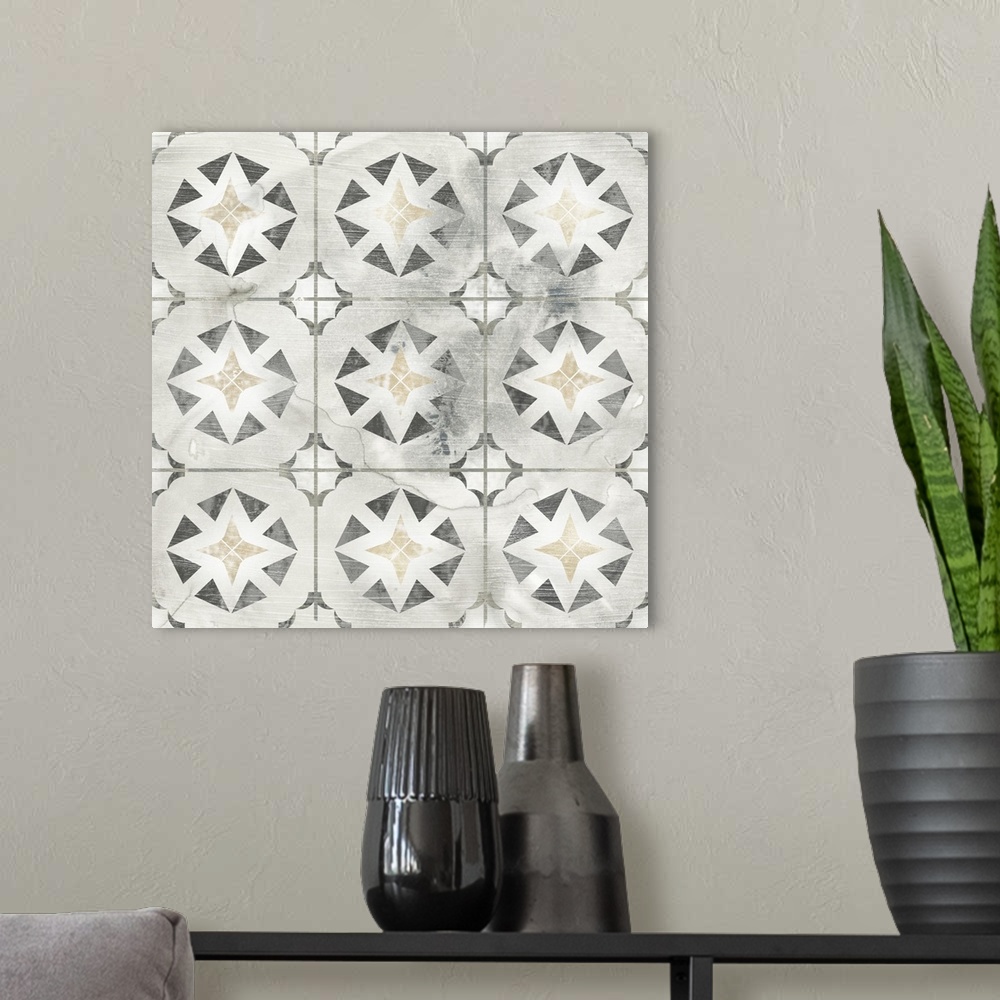 A modern room featuring Marble Tile Design II