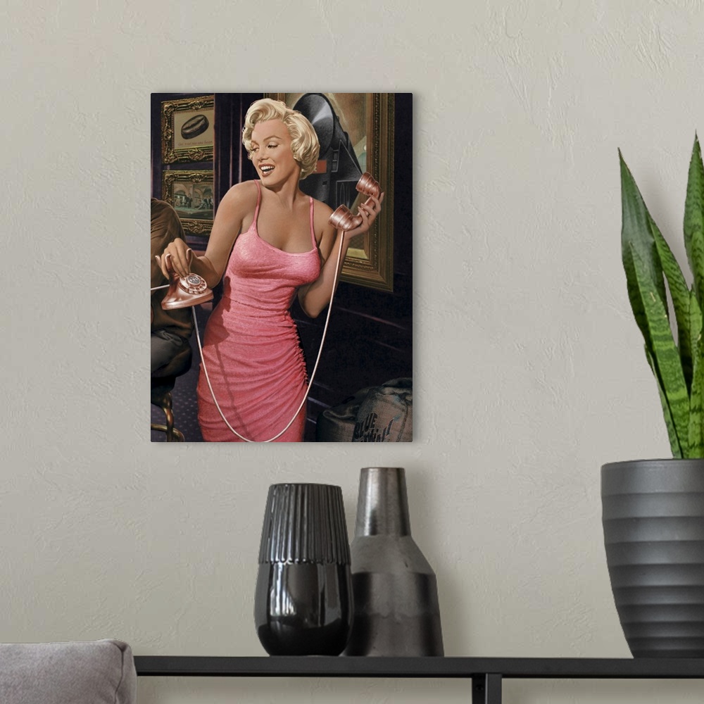 A modern room featuring Marilyn's Call II