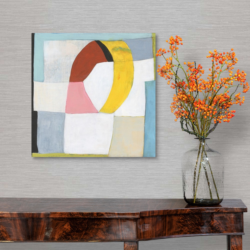 A traditional room featuring Mediterranean Abstract II