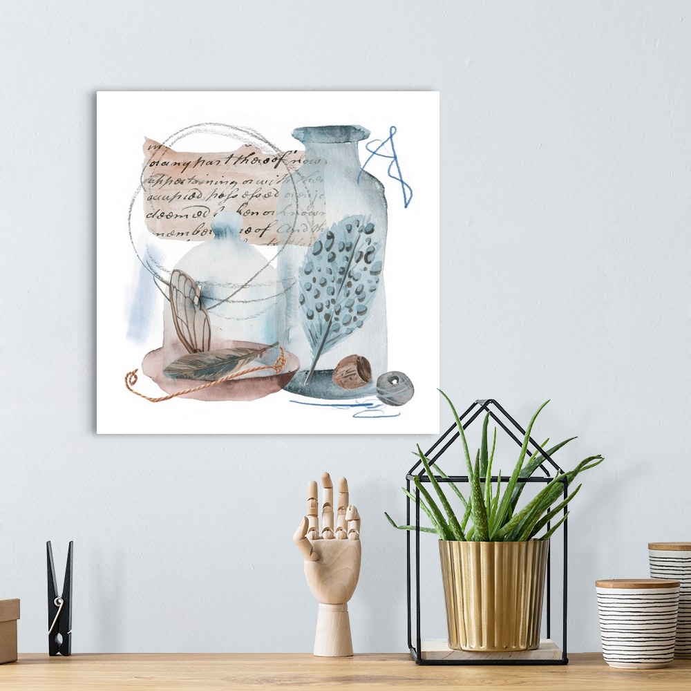 A bohemian room featuring Message In A Bottle II