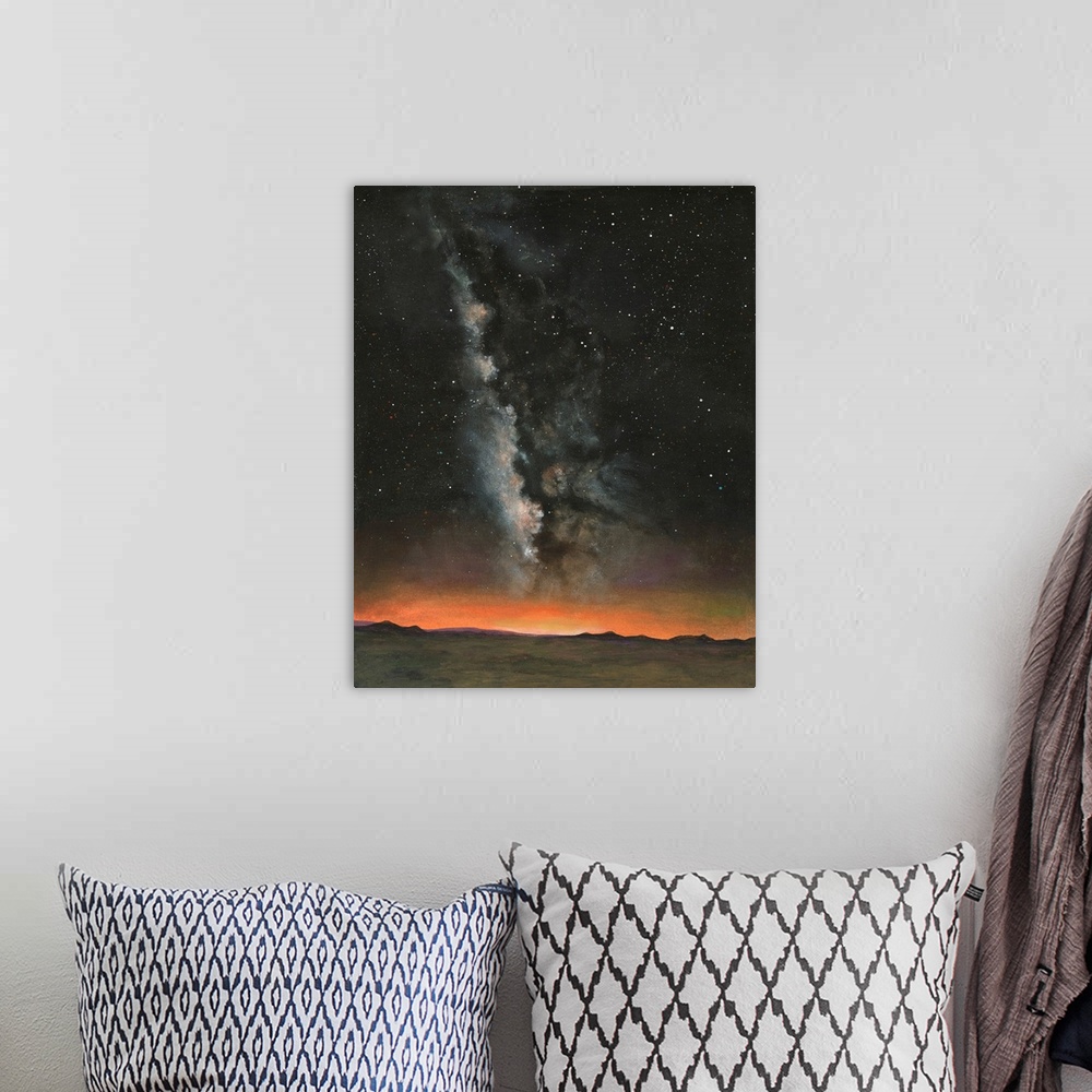 A bohemian room featuring Milky Way Exposure I