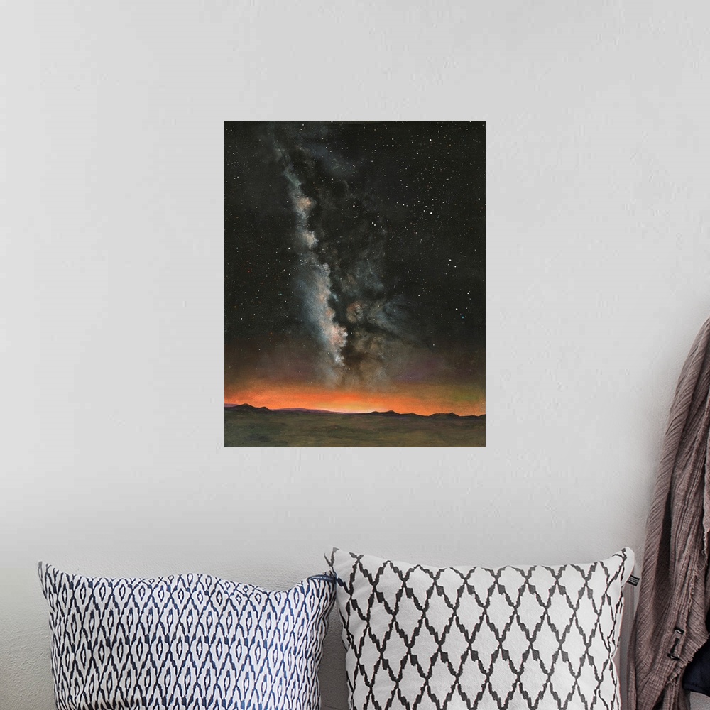 A bohemian room featuring Milky Way Exposure I