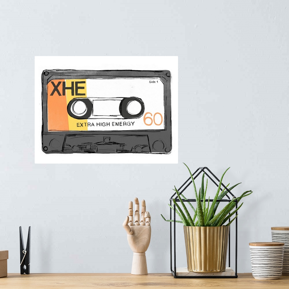 A bohemian room featuring Mix Tape I