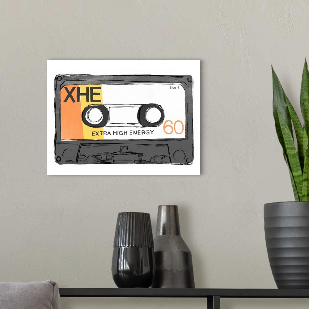 A modern room featuring Mix Tape I