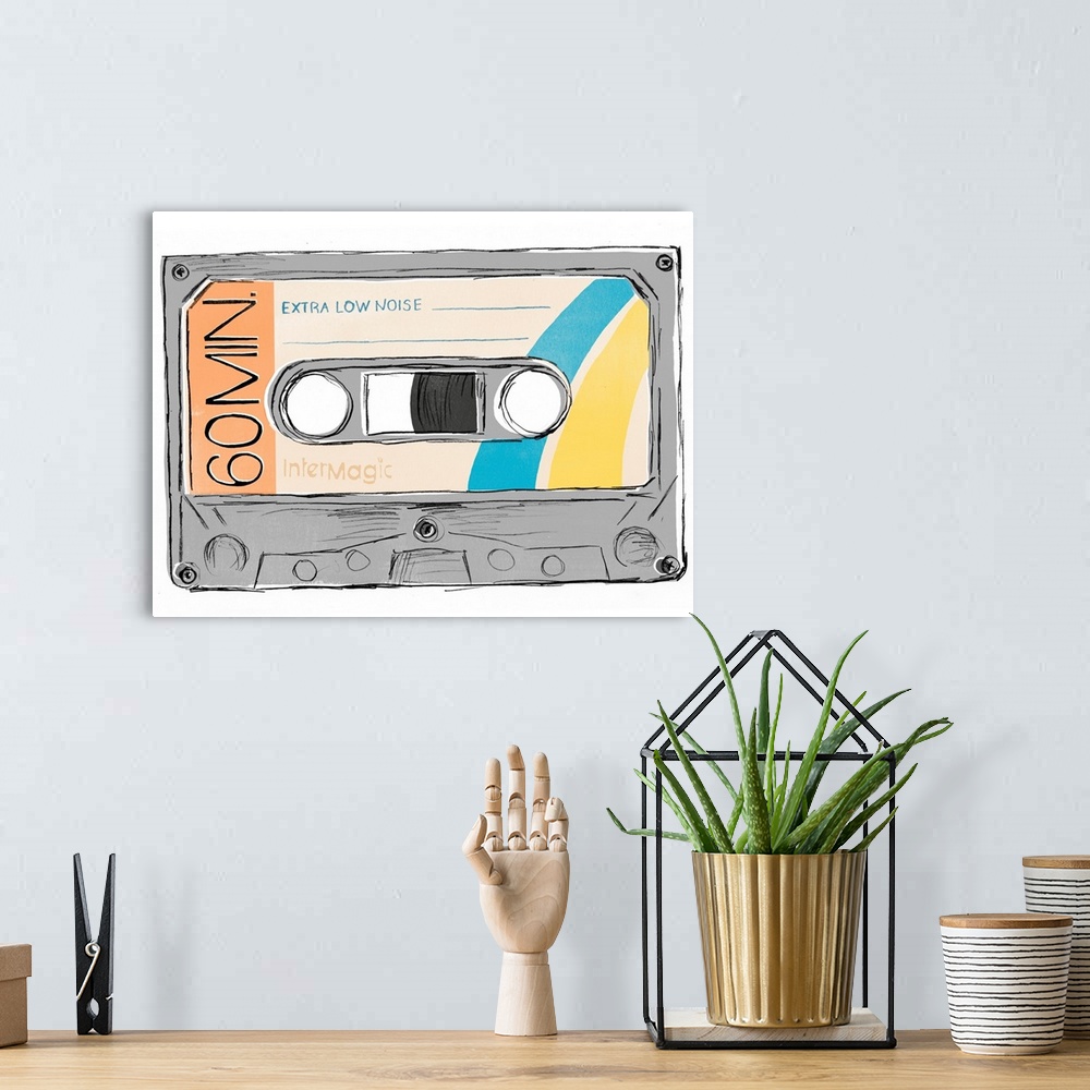 A bohemian room featuring Mix Tape IV