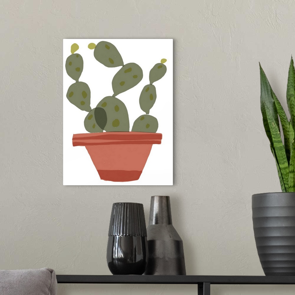 A modern room featuring Mod Cactus VII