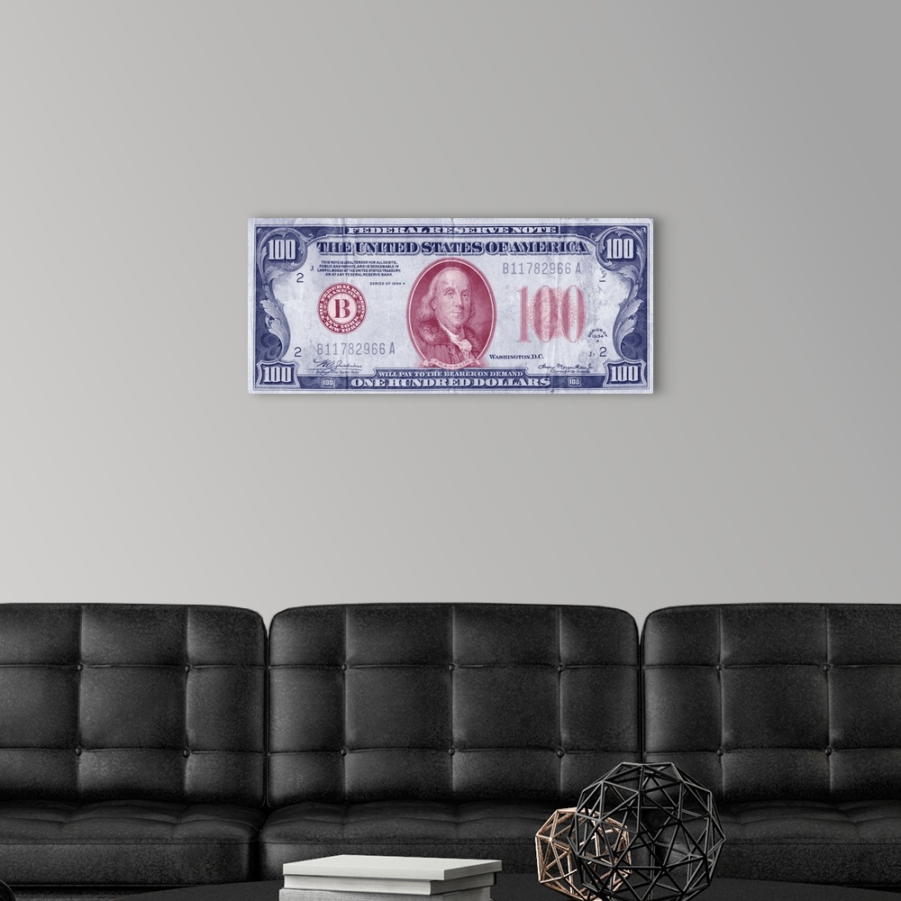 A modern room featuring Modern Currency VIII