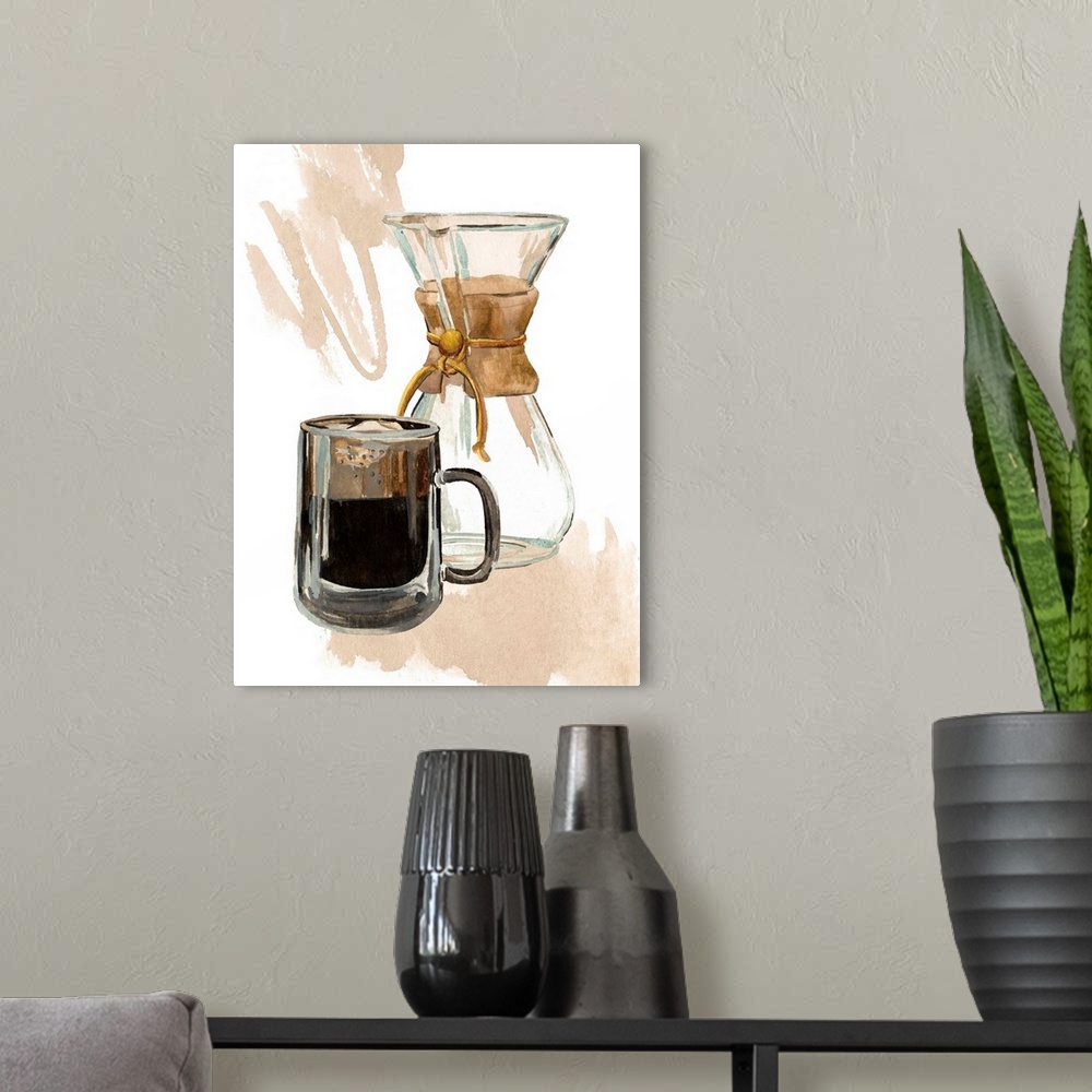 A modern room featuring Morning Coffee I