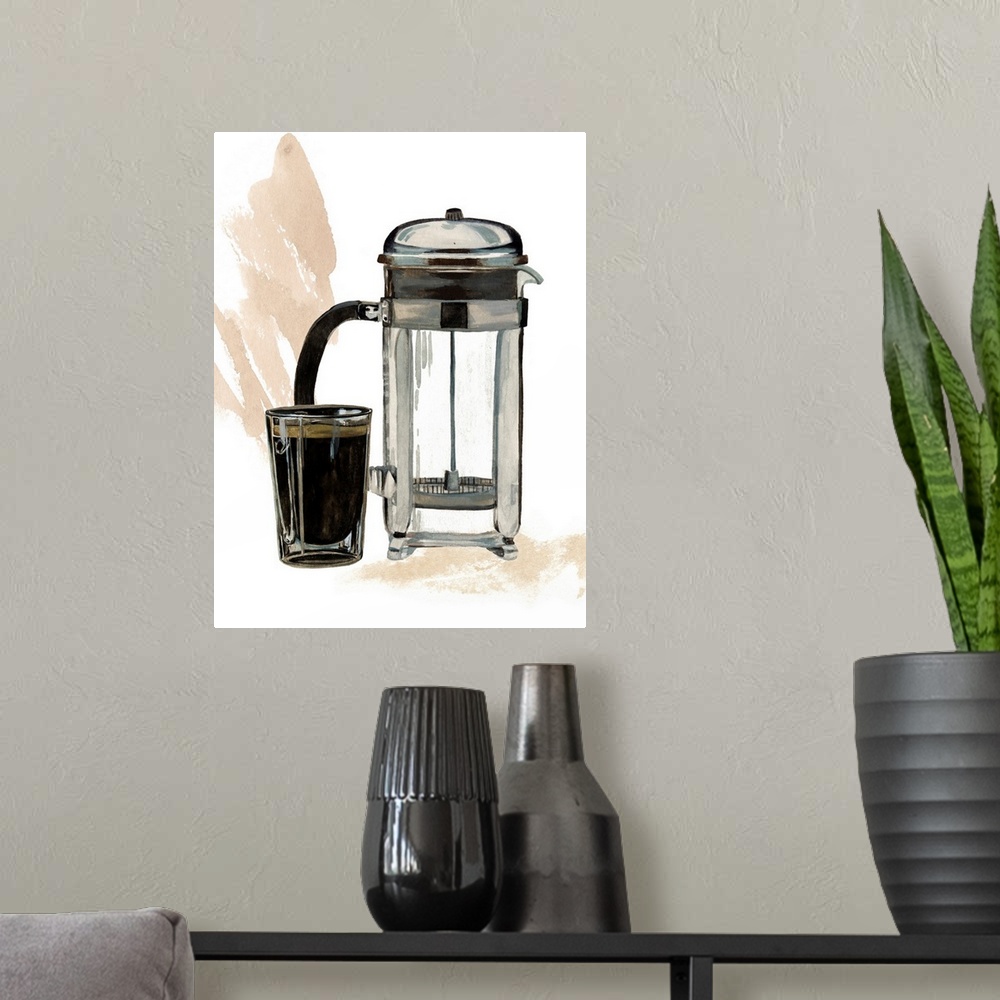 A modern room featuring Morning Coffee IV