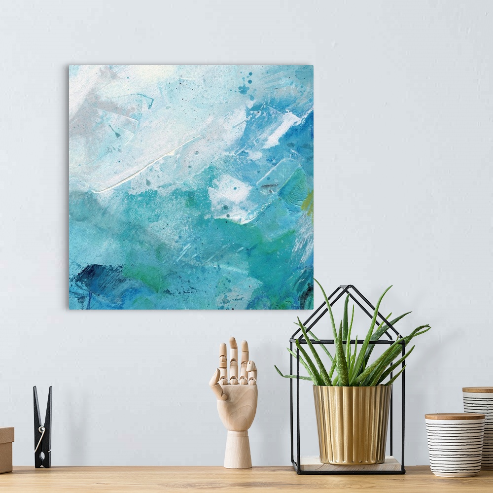 A bohemian room featuring Motion Of The Ocean III