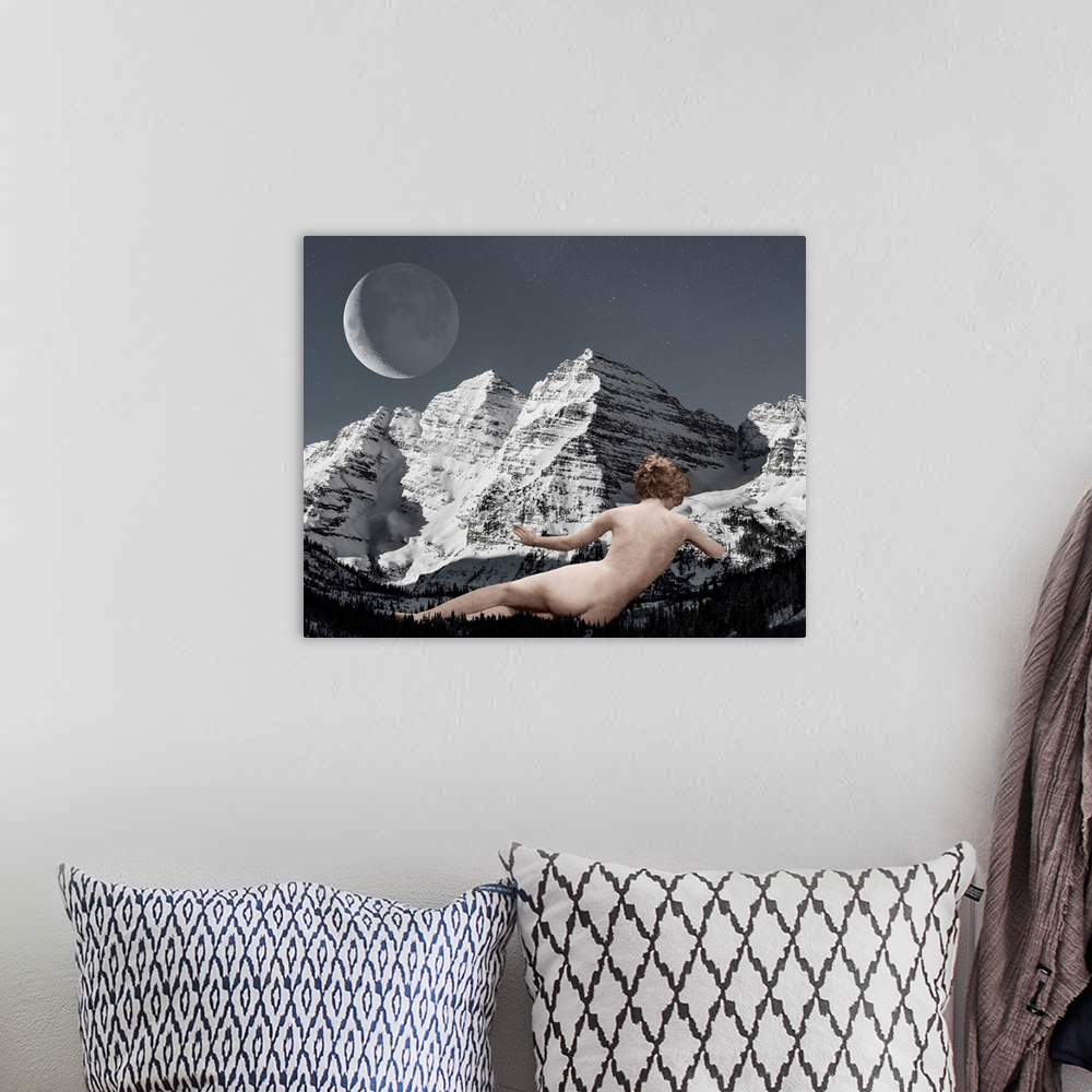 A bohemian room featuring Mountain Maiden I