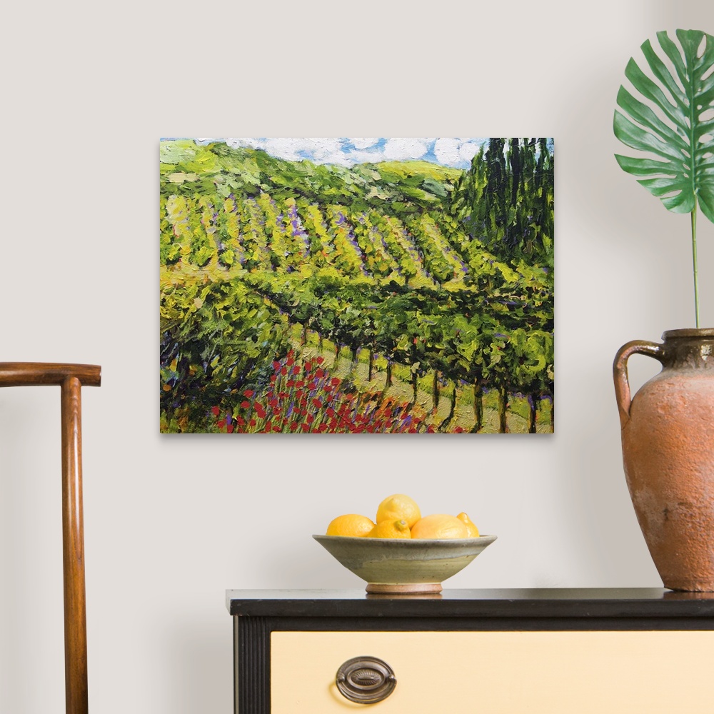 A traditional room featuring Mountain Vineyard