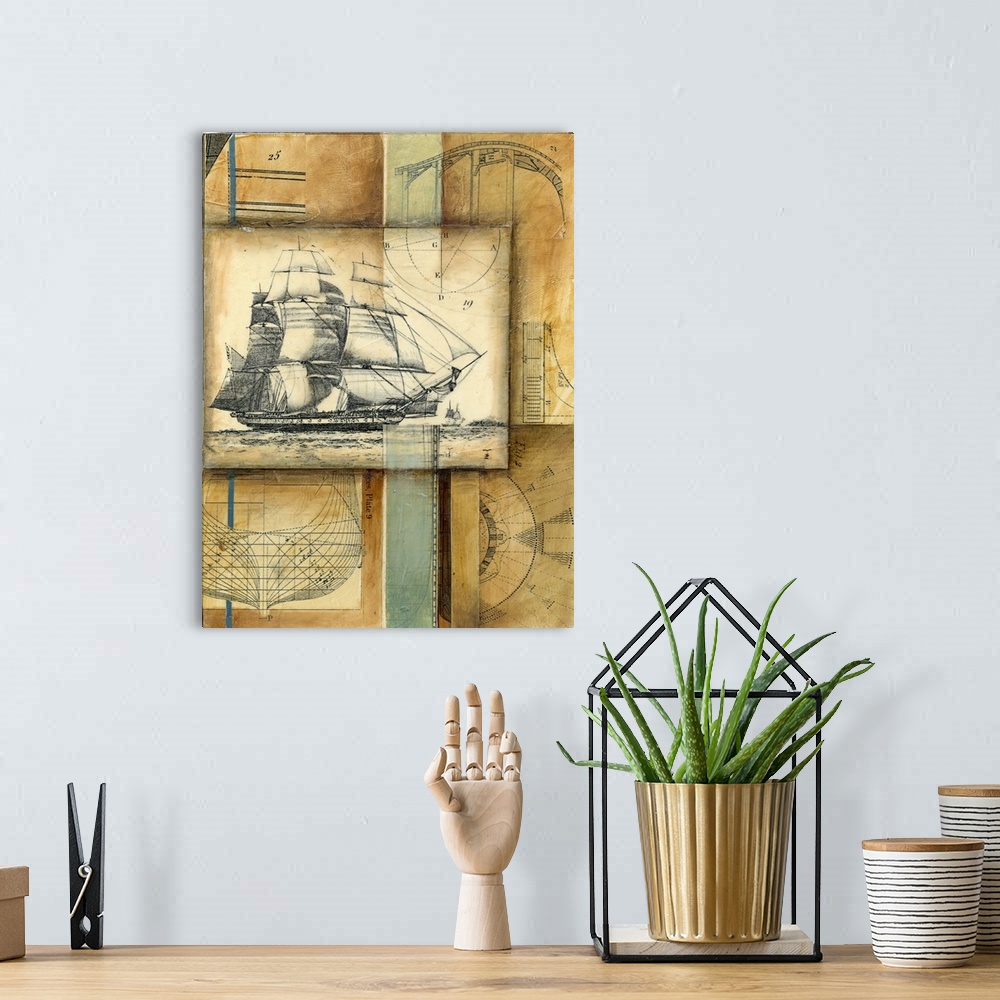 A bohemian room featuring Nautical Passage