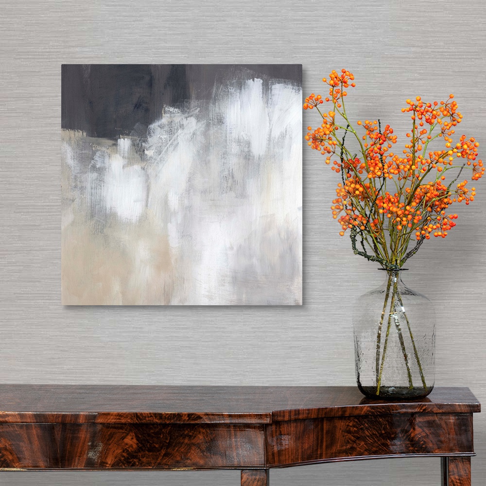A traditional room featuring Neutral Abstract II