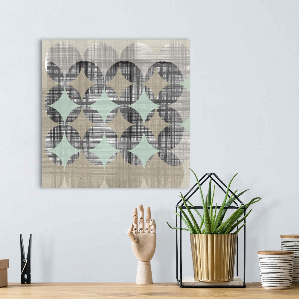 A bohemian room featuring New Pattern II