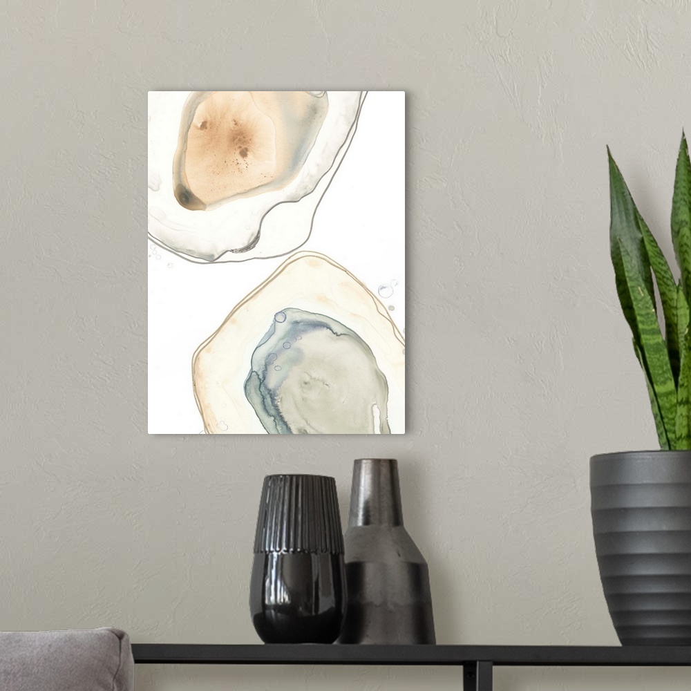 A modern room featuring Ocean Oysters III